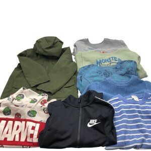 Boys Size 4T Sweaters BUNDLE Jacket Hoodie Sweatshirt Fall Winter Nike Marvel
